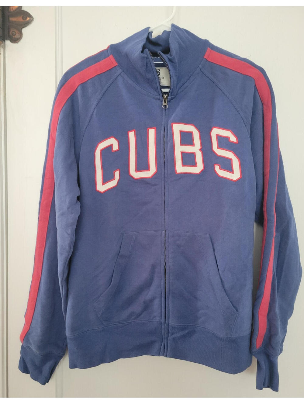 Vintage Chicago Cubs Zip Sweater Unisex Medium Banner Supply Co MLB